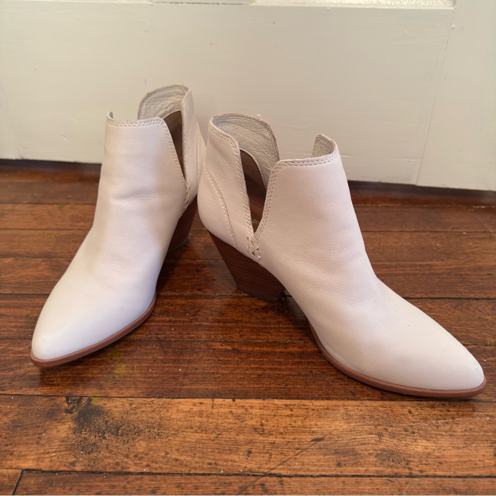 FRYE White Ankle Boots - Picture 2 of 9